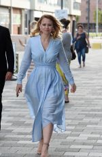KIMBERLEY WALSH Arrives at ACC Arena in Liverpool 07/08/2017