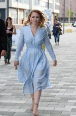 KIMBERLEY WALSH Arrives at ACC Arena in Liverpool 07/08/2017