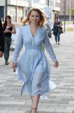 KIMBERLEY WALSH Arrives at ACC Arena in Liverpool 07/08/2017