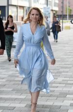 KIMBERLEY WALSH Arrives at ACC Arena in Liverpool 07/08/2017