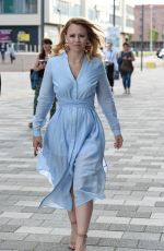 KIMBERLEY WALSH Arrives at ACC Arena in Liverpool 07/08/2017