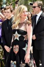KIRSTEN DUNST at Christian Dior Fashion Show in Paris 07/03/2017