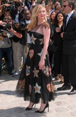 KIRSTEN DUNST at Christian Dior Fashion Show in Paris 07/03/2017