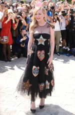 KIRSTEN DUNST at Christian Dior Fashion Show in Paris 07/03/2017