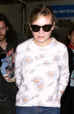 KIRSTEN DUNST at LAX Airport in Los Angeles 07/06/2017