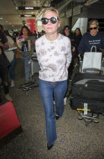 KIRSTEN DUNST at LAX Airport in Los Angeles 07/06/2017