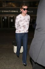 KIRSTEN DUNST at LAX Airport in Los Angeles 07/06/2017