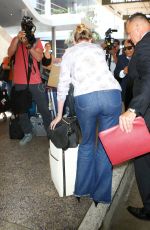 KIRSTEN DUNST at LAX Airport in Los Angeles 07/06/2017