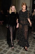 KIRSTEN DUNST at Vogue Party at Paris Fashion Week 07/04/2017