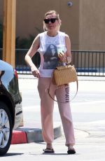 KIRSTEN DUNST Leaves Olive and Thyme in Burbank 07/22/2017