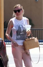 KIRSTEN DUNST Leaves Olive and Thyme in Burbank 07/22/2017