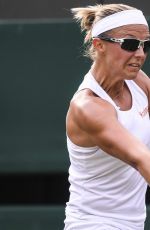 KIRSTEN FLIPKENS at Wimbledon Championships 07/04/2017