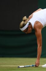 KIRSTEN FLIPKENS at Wimbledon Championships 07/04/2017