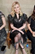 KIRTSEN DUNST at Rodarte Fashion Show in Paris 07/02/2017