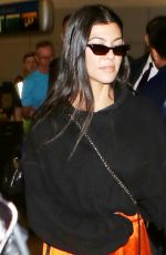 KOURTNEY KARDASHIAN at LAX Airport in Los Angeles 07/07/2017