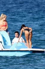 KOURTNEY KARDASHIAN in Swimsuit on the Beach in St Tropez 07/03/2017