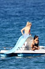 KOURTNEY KARDASHIAN in Swimsuit on the Beach in St Tropez 07/03/2017