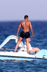 KOURTNEY KARDASHIAN in Swimsuit on the Beach in St Tropez 07/03/2017