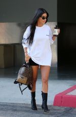 KOURTNEY KARDASHIAN Leaves a Office in Los Angeles 07/25/2017