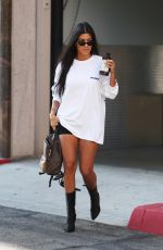 KOURTNEY KARDASHIAN Leaves a Office in Los Angeles 07/25/2017