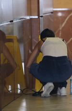 KOURTNEY KARDASHIAN Leaves a Skin Clinic in Los Angeles 06/29/2017