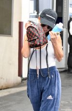 KOURTNEY KARDASHIAN Leaves a Skin Clinic in Los Angeles 06/29/2017