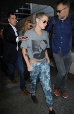 KRISTEN STEWART and STELLA MAXWELL at Los Angeles International Airport 07/07/2017