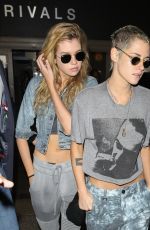 KRISTEN STEWART and STELLA MAXWELL at Los Angeles International Airport 07/07/2017