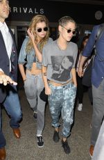 KRISTEN STEWART and STELLA MAXWELL at Los Angeles International Airport 07/07/2017