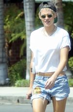 KRISTEN STEWART and STELLA MAXWELL Out and About in Los Angeles 07/09/2017