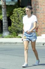 KRISTEN STEWART and STELLA MAXWELL Out and About in Los Angeles 07/09/2017