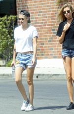KRISTEN STEWART and STELLA MAXWELL Out and About in Los Angeles 07/09/2017