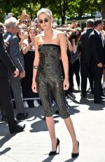 KRISTEN STEWART at Chanel Fashion Show in Paris 07/04/2017