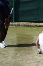 KRISTINA MLADENOVIC at Wimbledon Championships 07/04/2017