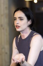 KRYSTEN RITTER at Jessica Jones Press Conference in New York 07/14/2017