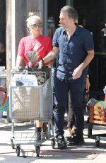 LADY GAGA and Christian Carino Shopping at Vintage Grocers in Malibu 07/02/2017