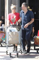 LADY GAGA and Christian Carino Shopping at Vintage Grocers in Malibu 07/02/2017