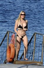 LADY VICTORIA HERVEY and HOFIT GOLAN in Bikinis on the Beach in Cannes 07/09/2017