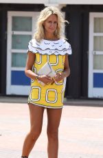 LADY VICTORIA HERVEY at Sandbanks Polo Event in Dorset 07/07/2017