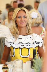 LADY VICTORIA HERVEY at Sandbanks Polo Event in Dorset 07/07/2017