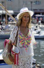 LADY VICTORIA HERVEY in Bikini at a Beach in Saint Tropez 07/262017