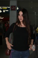 LANA DEL REY at Charles De Gaulle Airport in Paris 07/22/2017