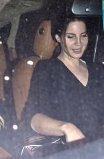 LANA DEL REY Leaves Nice Guy in West Hollywood 07/06/2017