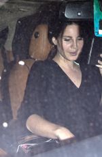LANA DEL REY Leaves Nice Guy in West Hollywood 07/06/2017