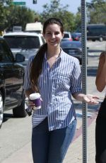 LANA DEL REY Out for Coffee in Los Angeles 07/04/2017