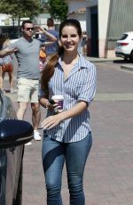 LANA DEL REY Out for Coffee in Los Angeles 07/04/2017