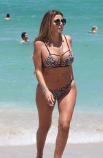 LARSA PIPPEN in Bikini on the Beach in Miami 07/01/2017