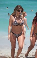 LARSA PIPPEN in Bikini on the Beach in Miami 07/01/2017