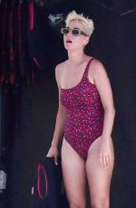 KATY PERRY in Swimsuits Out on Vacation in Italy 07/11/2017
