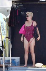 KATY PERRY in Swimsuits Out on Vacation in Italy 07/11/2017